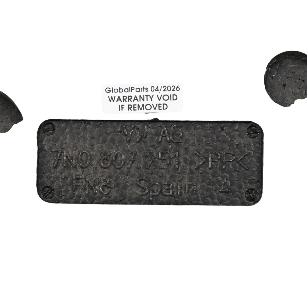 Volkswagen Sharan 7N Stoßstange Hinten Verstärkung Crash Bar Schaum - SKU 7N0807251A - Teilenummer 7N0807251A