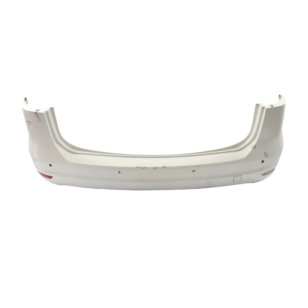 Volkswagen VW Sharan 7N Rear Bumper Trim Panel Cover Candy White - B9A - SKU 7N0807421C-CAN - Part number 7N0807421C