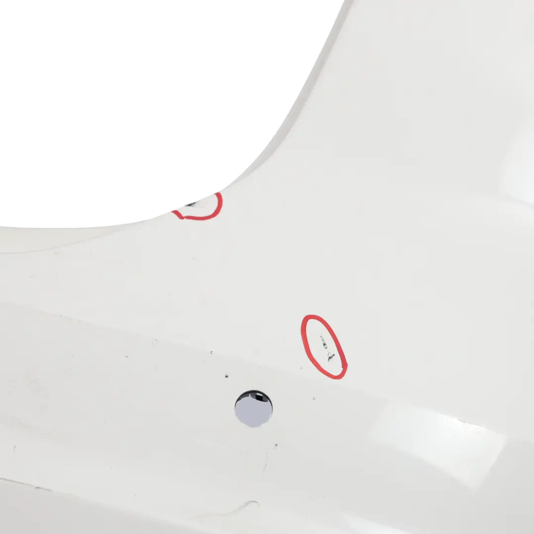 Volkswagen VW Sharan 7N Rear Bumper Trim Panel Cover Candy White - B9A - SKU 7N0807421C-CAN - Part number 7N0807421C