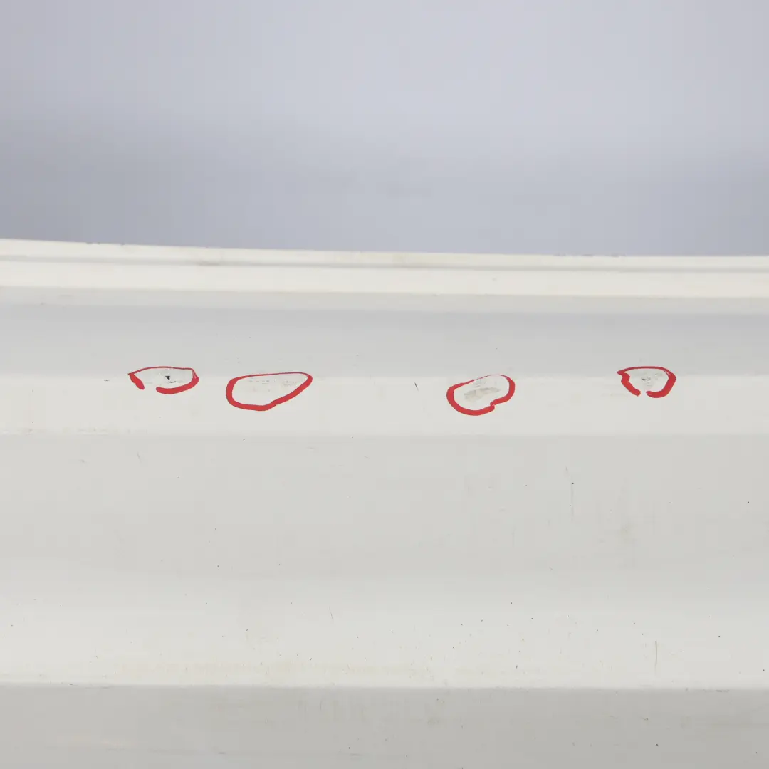 Volkswagen VW Sharan 7N Rear Bumper Trim Panel Cover Candy White - B9A - SKU 7N0807421C-CAN - Part number 7N0807421C