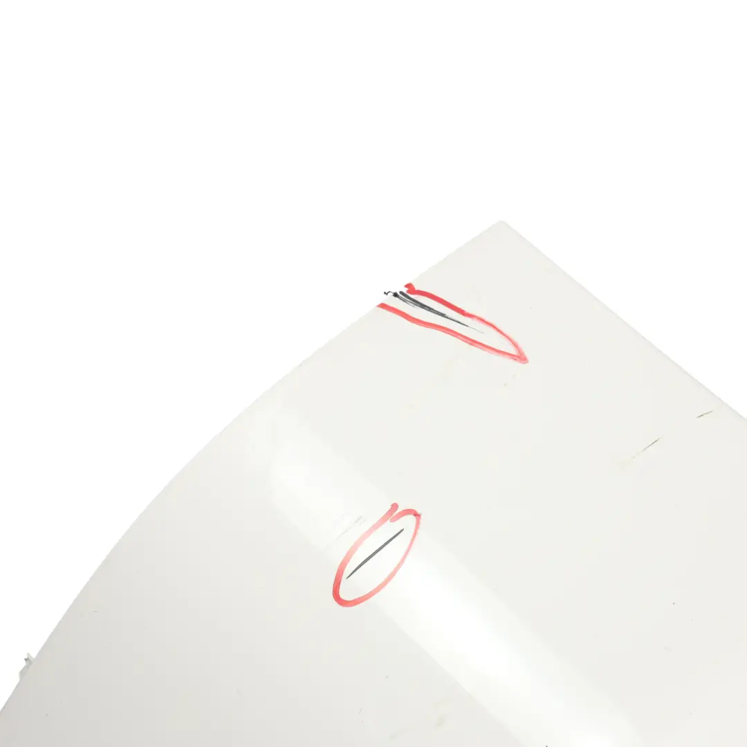 Volkswagen VW Sharan 7N Rear Bumper Trim Panel Cover Candy White - B9A - SKU 7N0807421C-CAN - Part number 7N0807421C