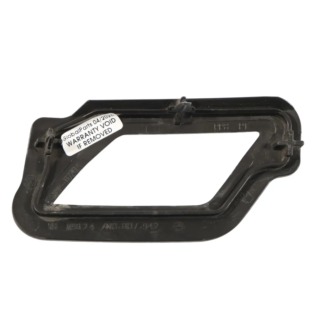 7N Tapa Soporte Lavafaros Derecho para Volkswagen Sharan con número de pieza 7N0807942 Volkswagen Sharan 7N Tapa Soporte Lavafaros Derecho - SKU 7N0807942 - Número de pieza 7N0807942