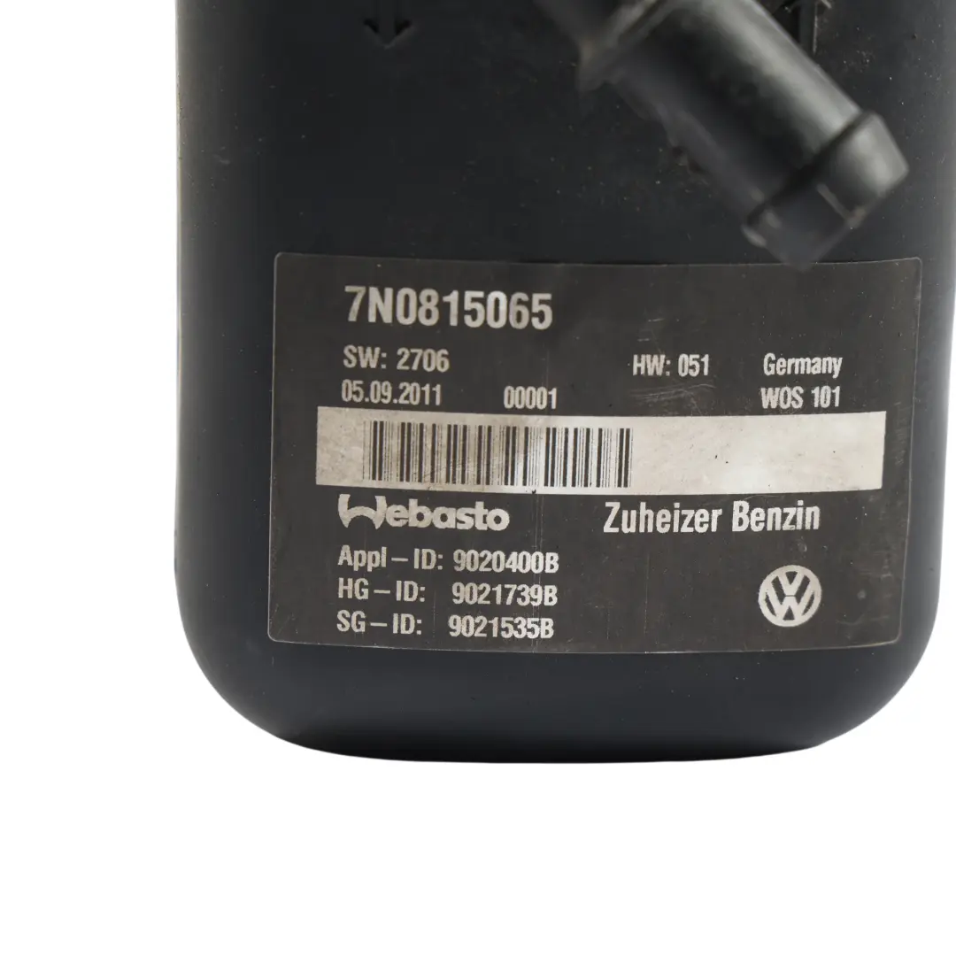 7N Ogrzewanie Postojowe Webasto 000018031232 do Volkswagen Sharan o numerze 7N0815065 Volkswagen Sharan 7N Ogrzewanie Postojowe Webasto 000018031232 - SKU 7N0815065 - Numer Części 7N0815065