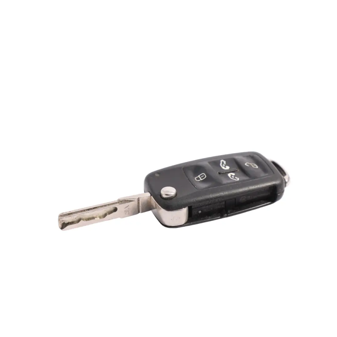 VW Sharan 7N Car Key FOB Remote Kessy 4 Front 1 Side Button 315 Mhz - SKU 7N0837202D - Part number 7N0837202D
