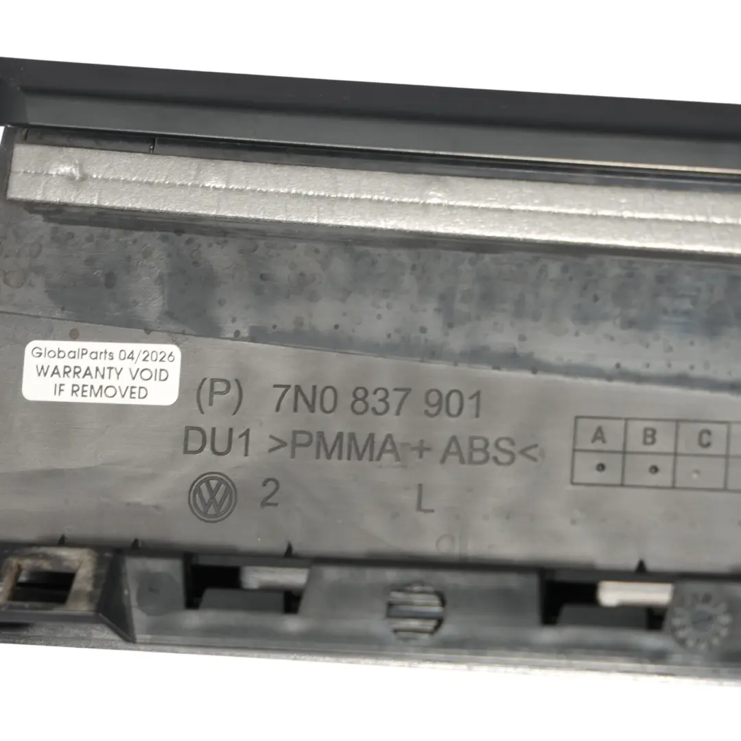 7N Moldura Pilar B Negro Delantero Izquierdo 7N0837902D para Volkswagen Sharan con número de pieza 7N0837901D Volkswagen Sharan 7N Moldura Pilar B Negro Delantero Izquierdo 7N0837902D - SKU 7N0837901D - Número de pieza 7N0837901D