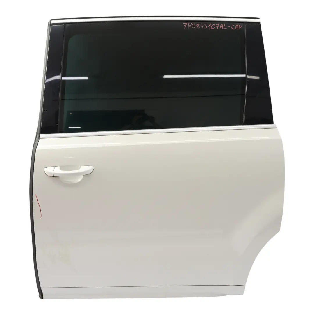 MK2 Tylne Drzwi Przesuwne Lewe Biały do Volkswagen Sharan o numerze 7N0843107AL Volkswagen Sharan MK2 Tylne Drzwi Przesuwne Lewe Biały - SKU 7N0843107AL-CAN - Numer Części 7N0843107AL