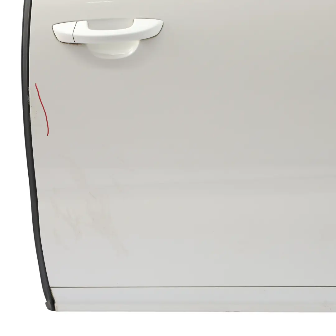 Volkswagen Sharan MK2 Rear Sliding Door Left N/S Candy White - B9A - SKU 7N0843107AL-CAN - Part number 7N0843107AL
