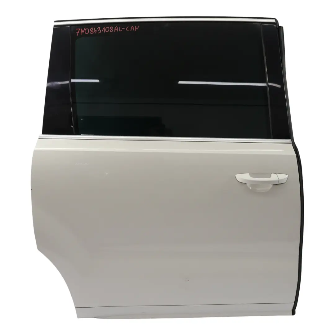 MK2 Rear Sliding Door Right O/S Candy White - B9A to Volkswagen Sharan with Part number 7N0843108AL Volkswagen Sharan MK2 Rear Sliding Door Right O/S Candy White - B9A - SKU 7N0843108AL-CAN - Part number 7N0843108AL