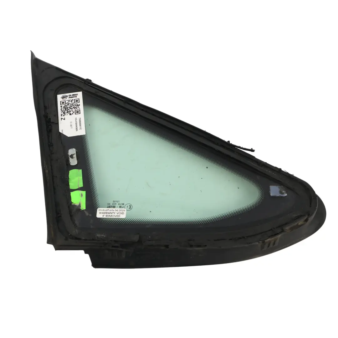VN Sharan 7N Seat Alhambra 71 Szyba Trójkątna Przednia Lewa - SKU 7N0845411C - Numer Części 7N0845411C