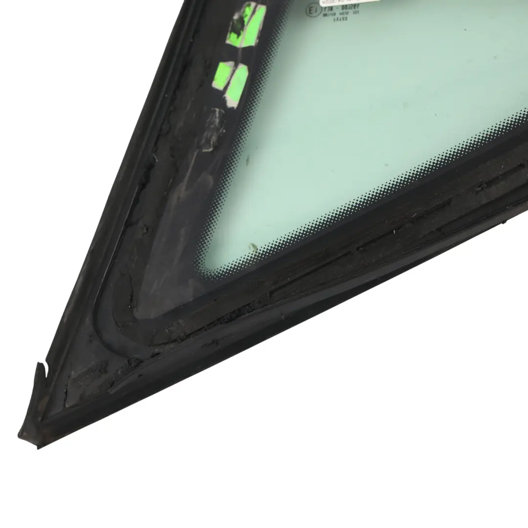 VW Sharan 7N Front Quarter Window Triangle Glass Green Right O/S - SKU 7N0845412C - Part number 7N0845412C
