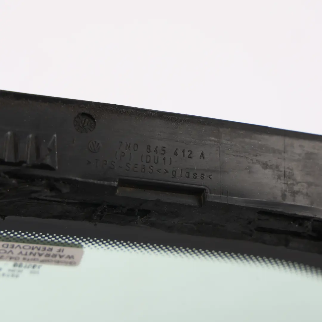 Volkswagen Sharan 7N Vorderes Dreiecksfenster Glas Grün Rechts - SKU 7N0845412C - Teilenummer 7N0845412C