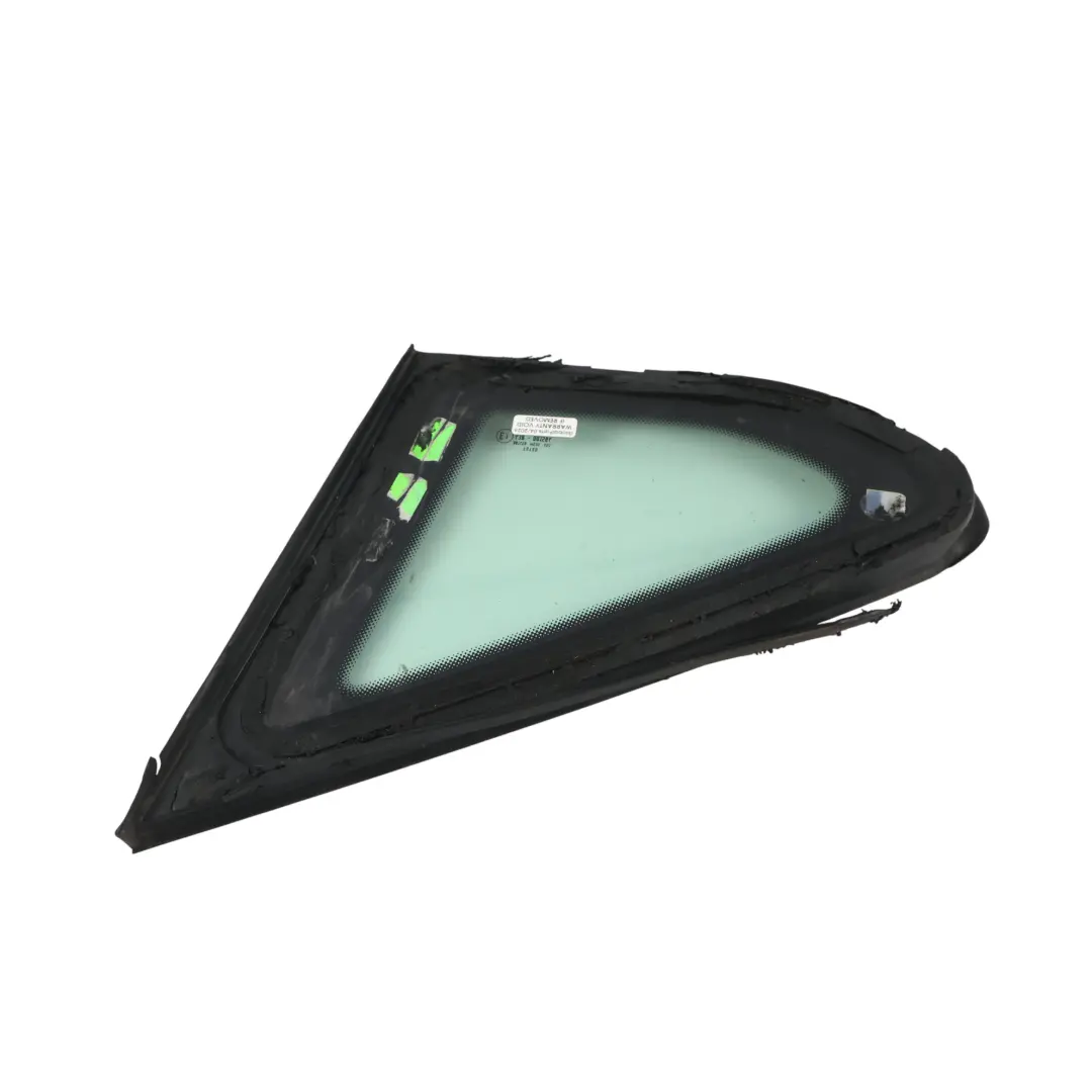 7N Front Quarter Window Triangle Glass Green Right O/S to VW Sharan with Part number 7N0845412C VW Sharan 7N Front Quarter Window Triangle Glass Green Right O/S - SKU 7N0845412C - Part number 7N0845412C
