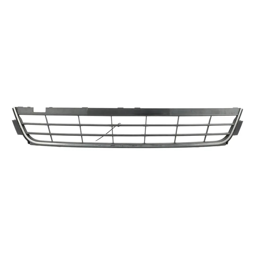 Volkswagen Sharan 7N Front Bumper Satin Black Ornamental Grille Grill B - SKU 7N0853677 - Part number 7N0853677