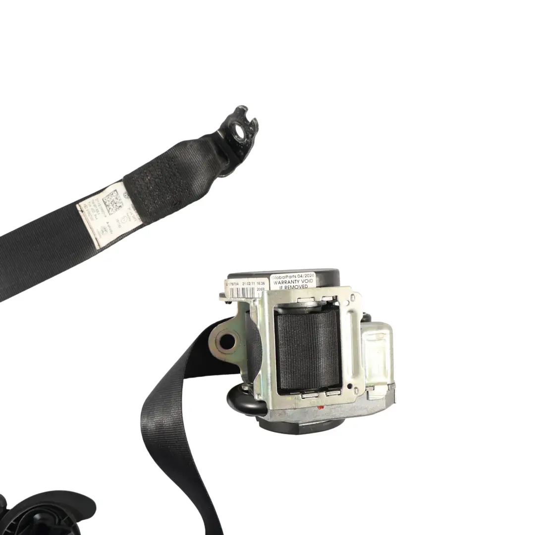 VW Volkswagen Sharan 7N Rear Seat Belt Seatbelt Tensioner Left N/S - SKU 7N0857805A - Part number 7N0857805A
