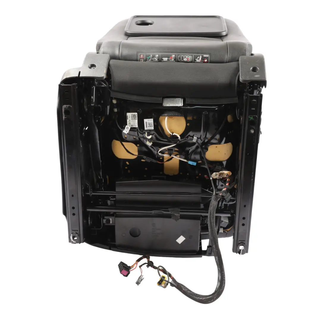 7N Front Seat Left N/S Heated Interior Cloth Fabric Alcantara Black to VW Sharan with Part number 7N0881805S VW Sharan 7N Front Seat Left N/S Heated Interior Cloth Fabric Alcantara Black - SKU 7N0881805S-1 - Part number 7N0881805S