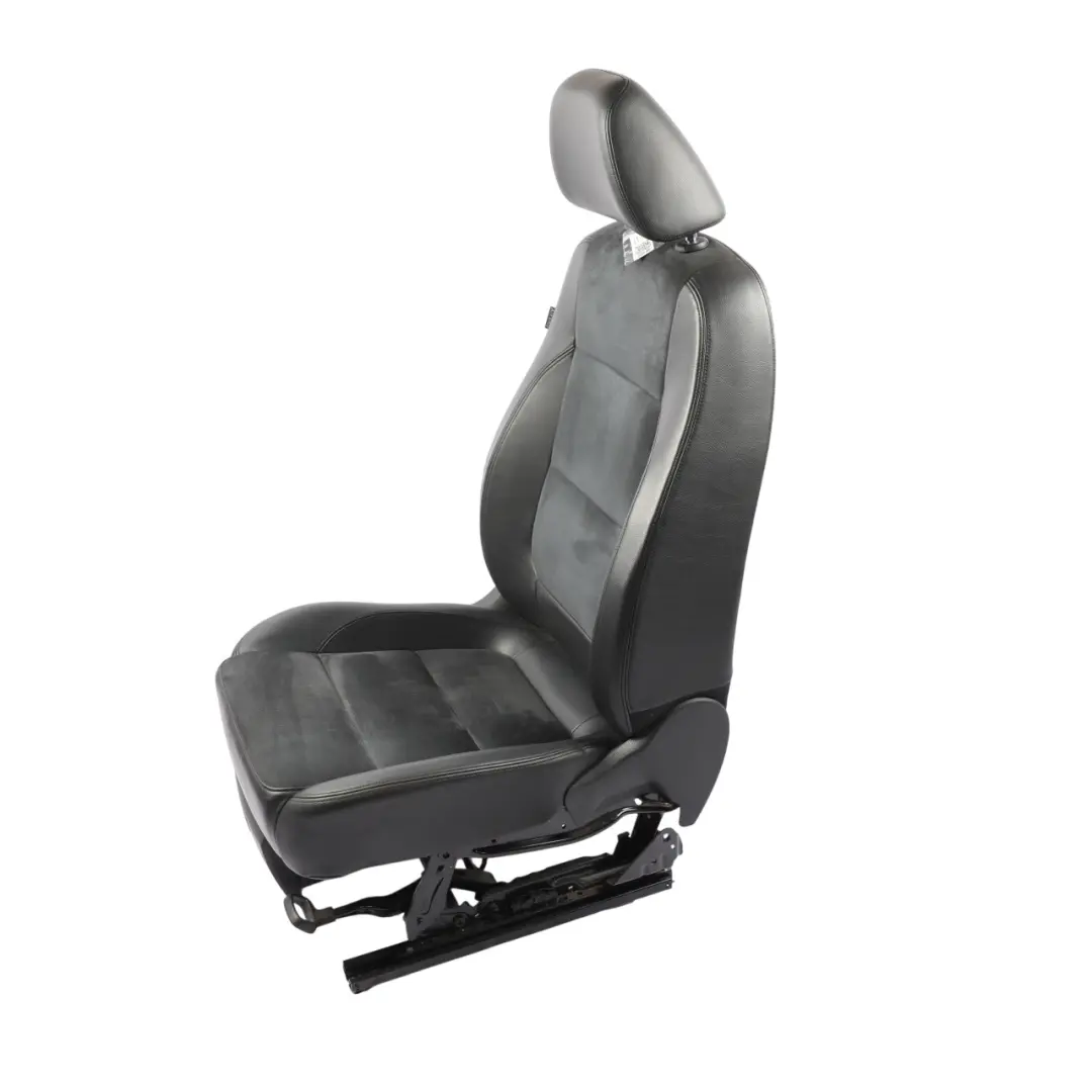 VW Sharan 7N Front Seat Right O/S Heated Interior Cloth Fabric Alcantara Black - SKU 7N0881805S-2 - Part number 7N0881805S