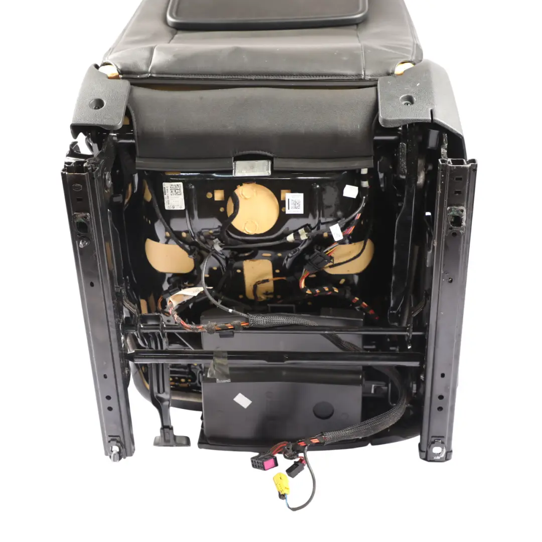 VW Sharan 7N Front Seat Right O/S Heated Interior Cloth Fabric Alcantara Black - SKU 7N0881805S-2 - Part number 7N0881805S