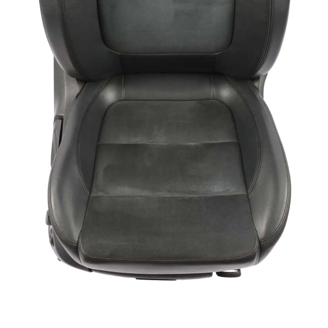 VW Sharan 7N Front Seat Right O/S Heated Interior Cloth Fabric Alcantara Black - SKU 7N0881805S-2 - Part number 7N0881805S