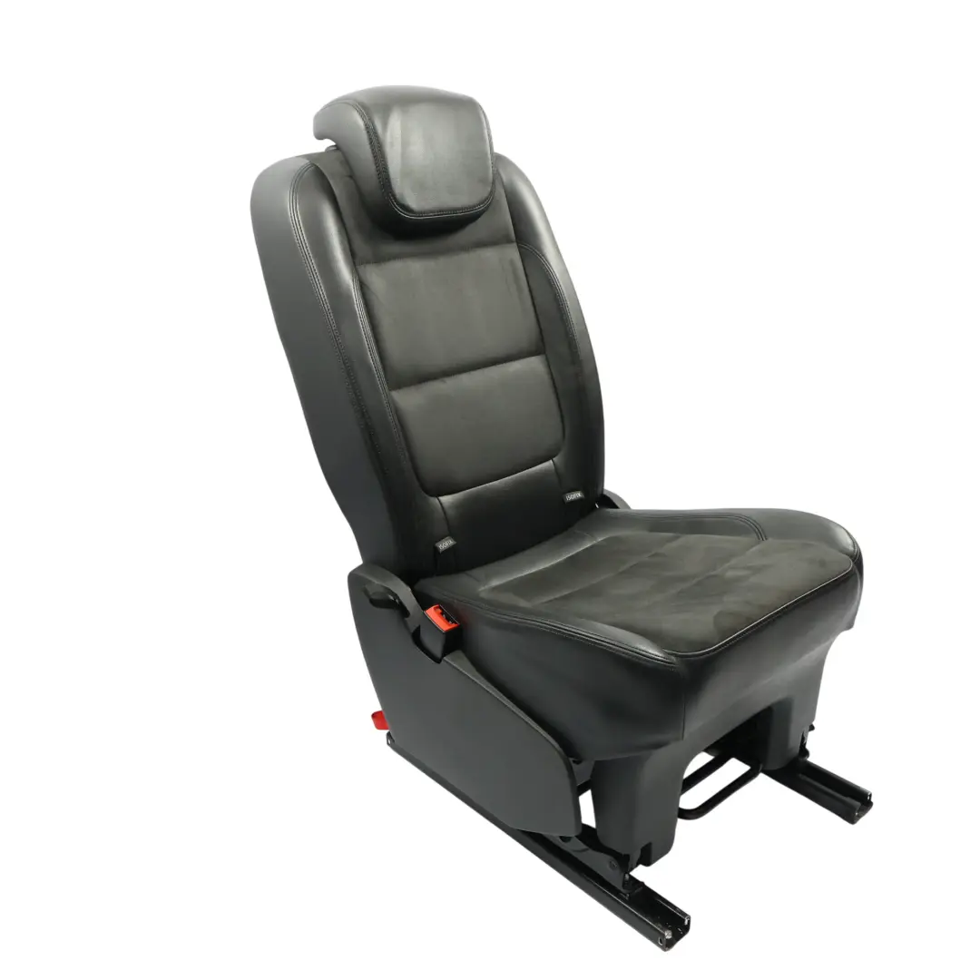 Volkswagen Sharan 7N 2nd Row Seat Centre Leather Alcantara Black - SKU 7N0883805DP-1 - Part number 7N0883805DP