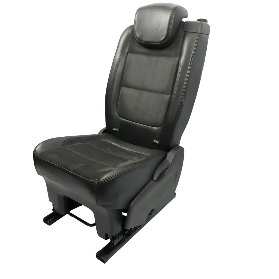 Volkswagen Sharan 7N 2. Reihe Sitz Leder Alcantara Schwarz Links - SKU 7N0883805DT-1 - Teilenummer 7N0883805DT