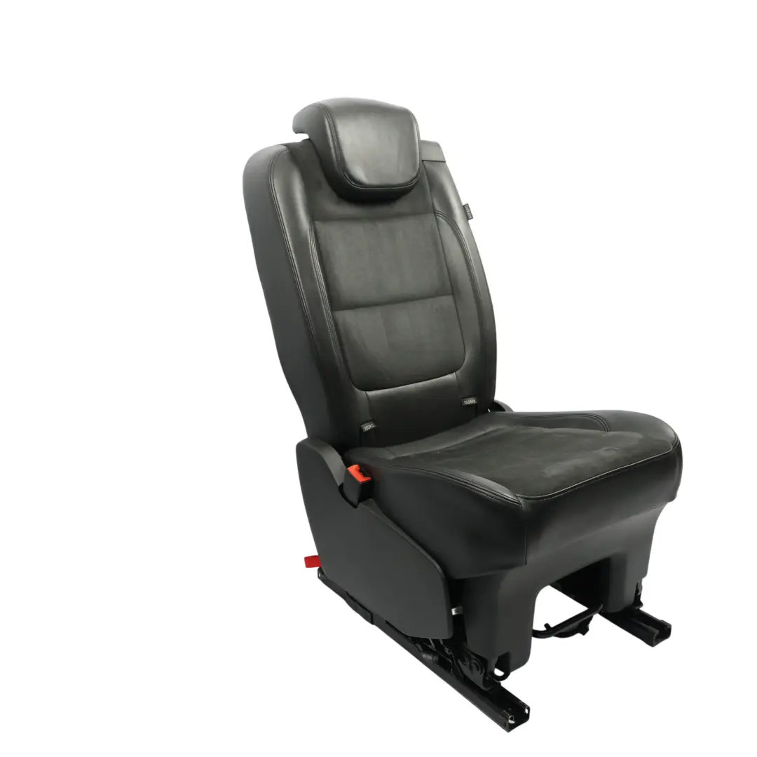 Volkswagen Sharan 7N Fotel 2. Rzędu Skóra Alcantara Czarny Lewy - SKU 7N0883805DT-1 - Numer Części 7N0883805DT