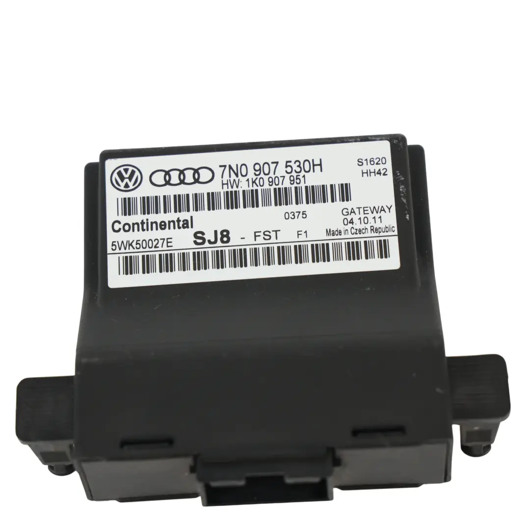 1Z VW Golf Mk6 Módulo Unidad Control Gateway ECU para Skoda Octavia con número de pieza 7N0907530H Skoda Octavia 1Z VW Golf Mk6 Módulo Unidad Control Gateway ECU - SKU 7N0907530H - Número de pieza 7N0907530H