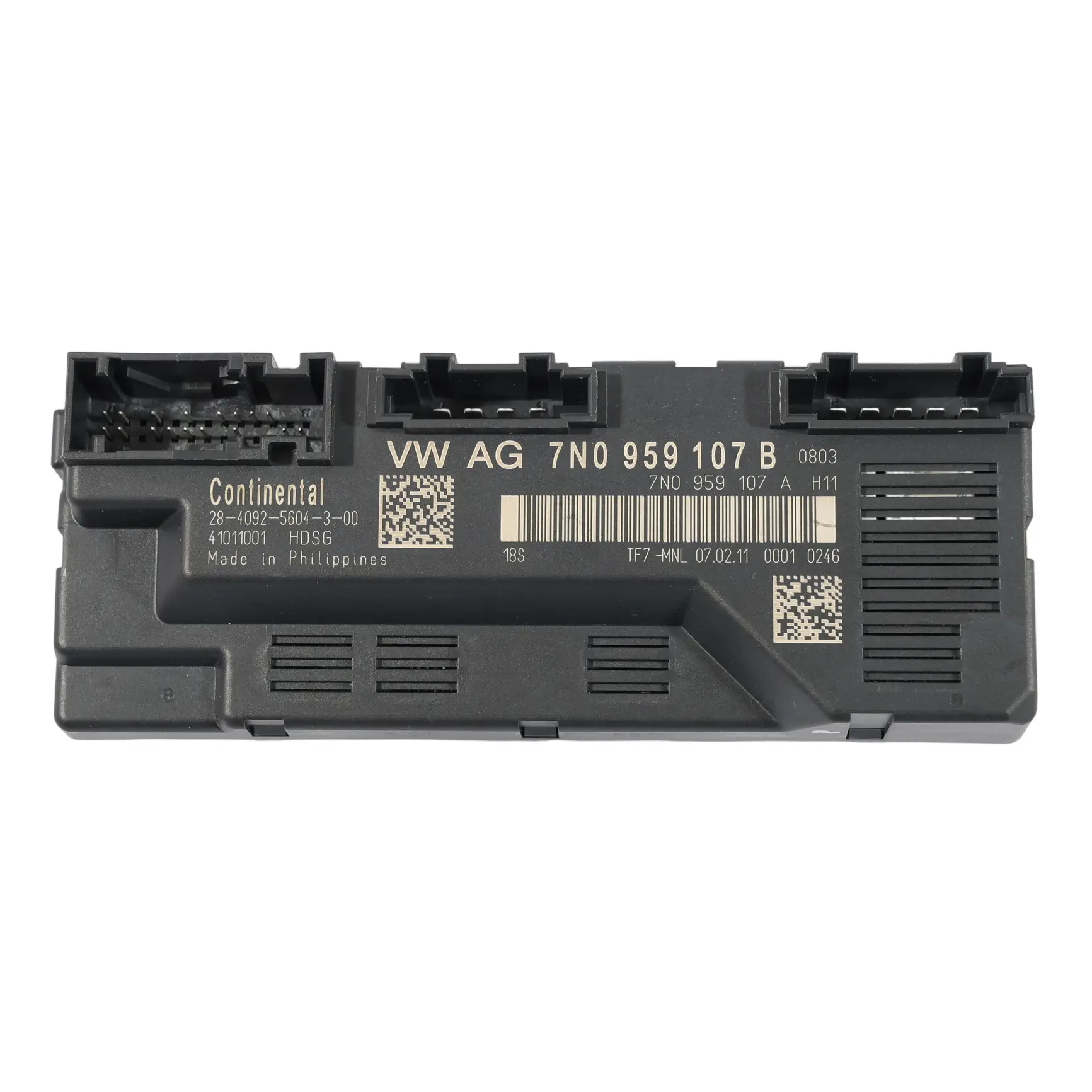 Volkswagen Sharan 7N Module Contrôle Hayon Coffre 7N0959107B