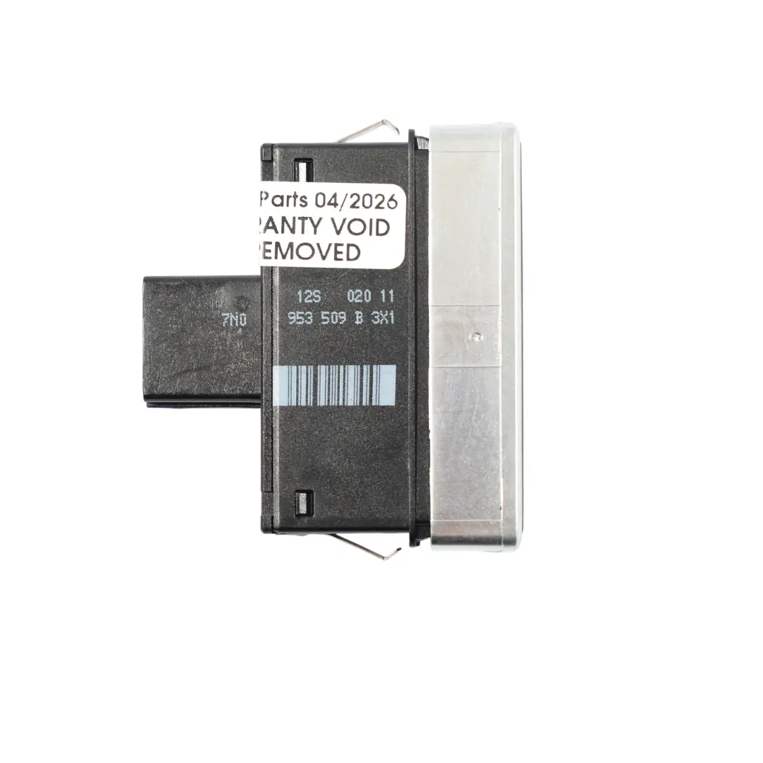 Volkswagen Sharan 7N Interruttore Pulsante Pannello Luci Emergenza - SKU 7N0953509B - Numero di parte 7N0953509B