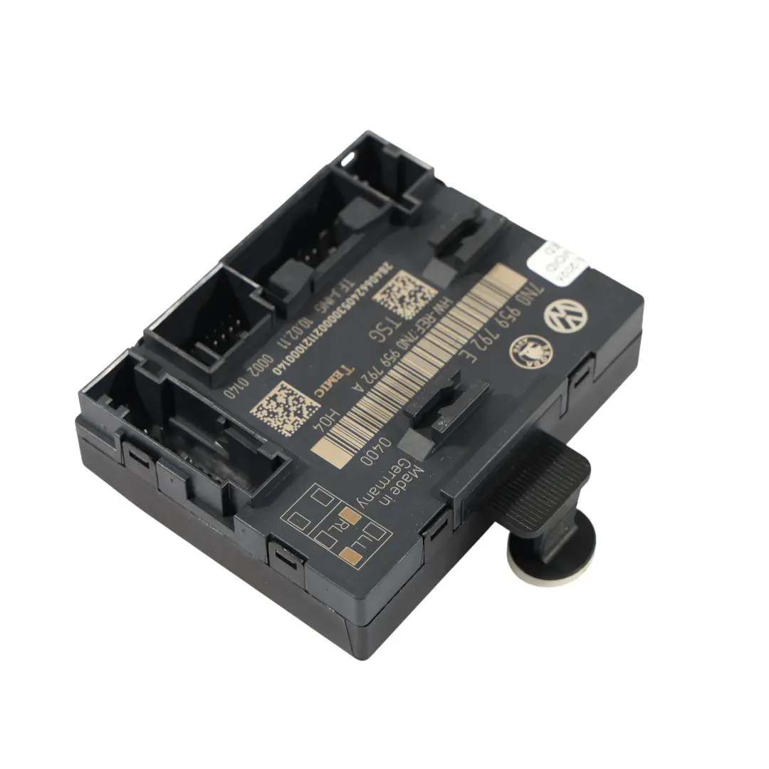 Volkswagen Sharan 7N Modulo Controllo Porta Anteriore Lato Passeggero - SKU 7N0959792E - Numero di parte 7N0959792E