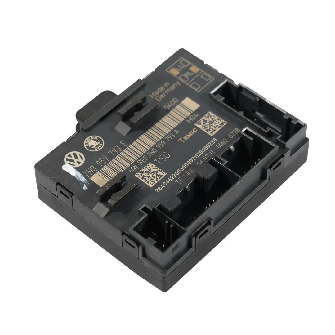 7N Modulo ECU Controllo Porta Lato Guida per Volkswagen Sharan con numero di parte 7N0959793E Volkswagen Sharan 7N Modulo ECU Controllo Porta Lato Guida - SKU 7N0959793E - Numero di parte 7N0959793E