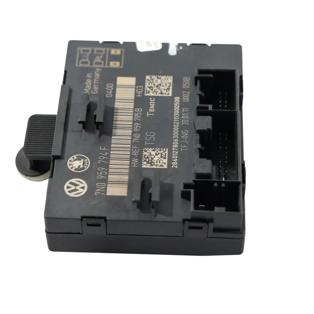 Volkswagen Sharan 7N Modulo Porta Posteriore Sinistro Destro ECU - SKU 7N0959794F - Numero di parte 7N0959794F