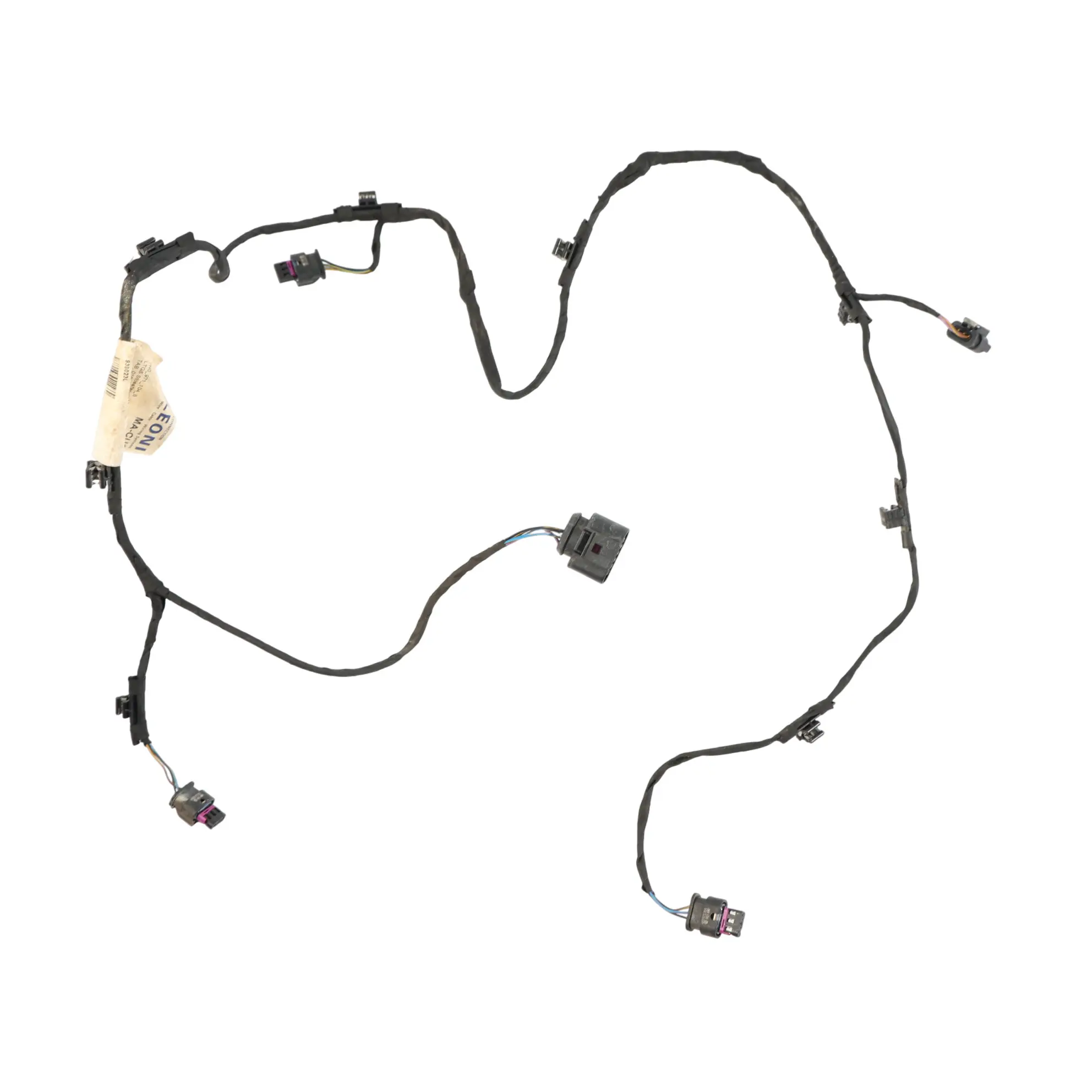 Volkswagen Sharan 7N Rear Bumper PDC Parking Sensor Wiring Loom Cable 7N0971104B