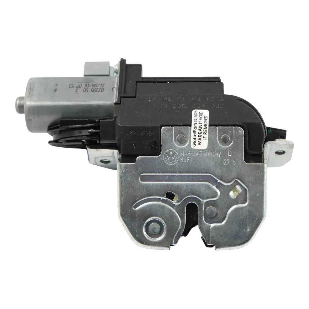 Volkswagen Sharan 7N Attuatore Serratura Portellone Posteriore - SKU 7P0827505M - Numero di parte 7P0827505M