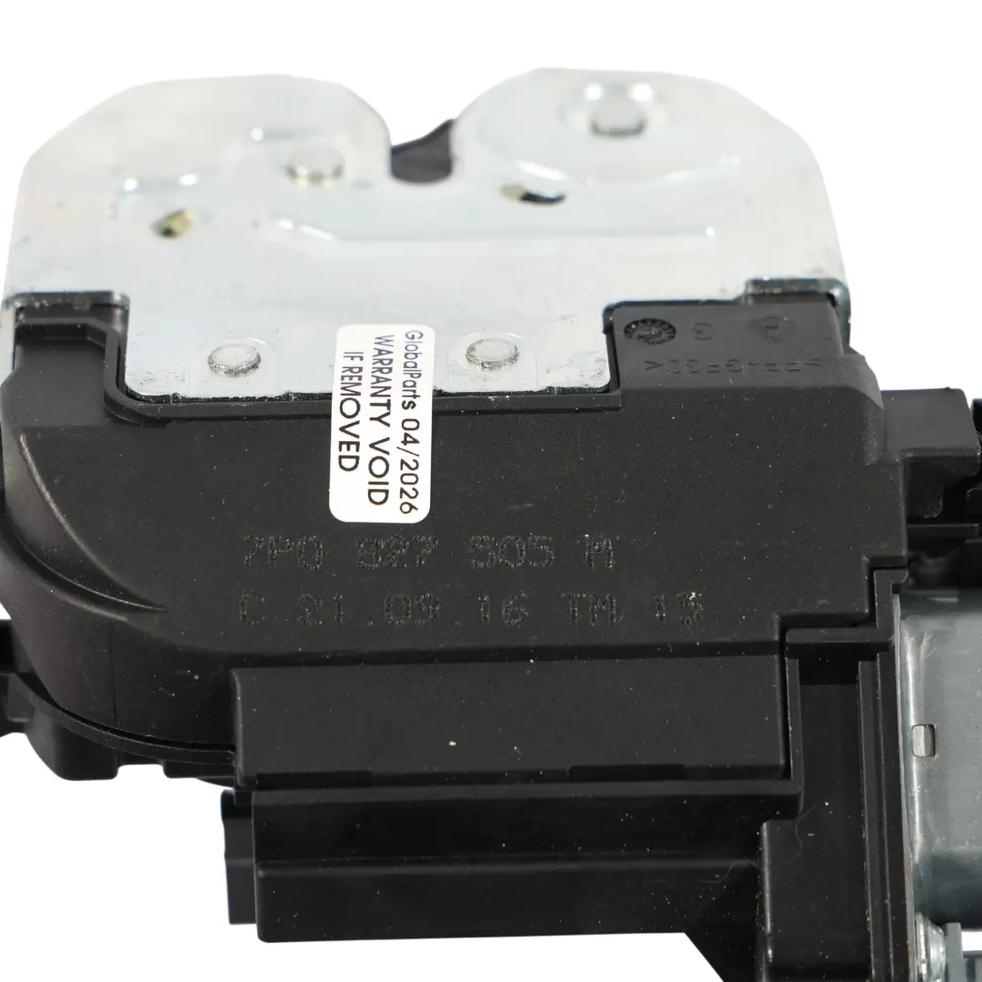 Volkswagen Sharan 7N Heckklappe Schloss Stellantrieb Hinten - SKU 7P0827505M - Teilenummer 7P0827505M