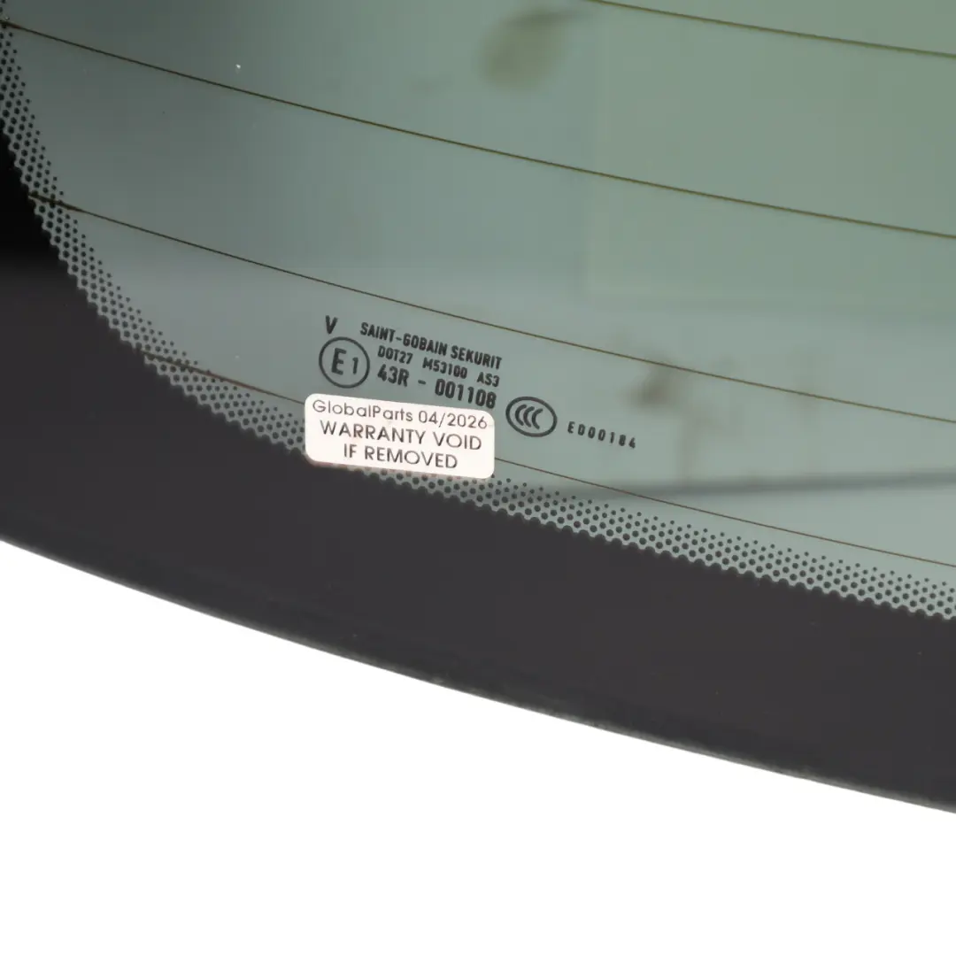 Window Boot Lid Tailgate Glass Tinted AS3 to Porsche Cayenne 92A Rear with Part number 7P5845051 Porsche Cayenne 92A Rear Window Boot Lid Tailgate Glass Tinted AS3 - SKU 7P5845051 - Part number 7P5845051
