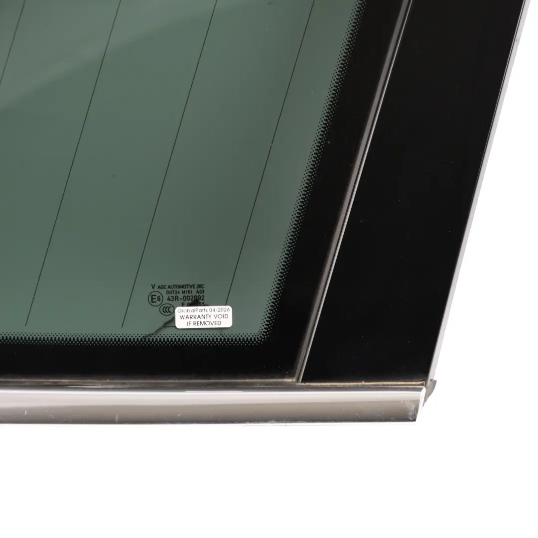 Window Quarter Glass Fixed Right O/S AS3 to Porsche Cayenne 92A Rear with Part number 7P5845298 Porsche Cayenne 92A Rear Window Quarter Glass Fixed Right O/S AS3 - SKU 7P5845298-2 - Part number 7P5845298