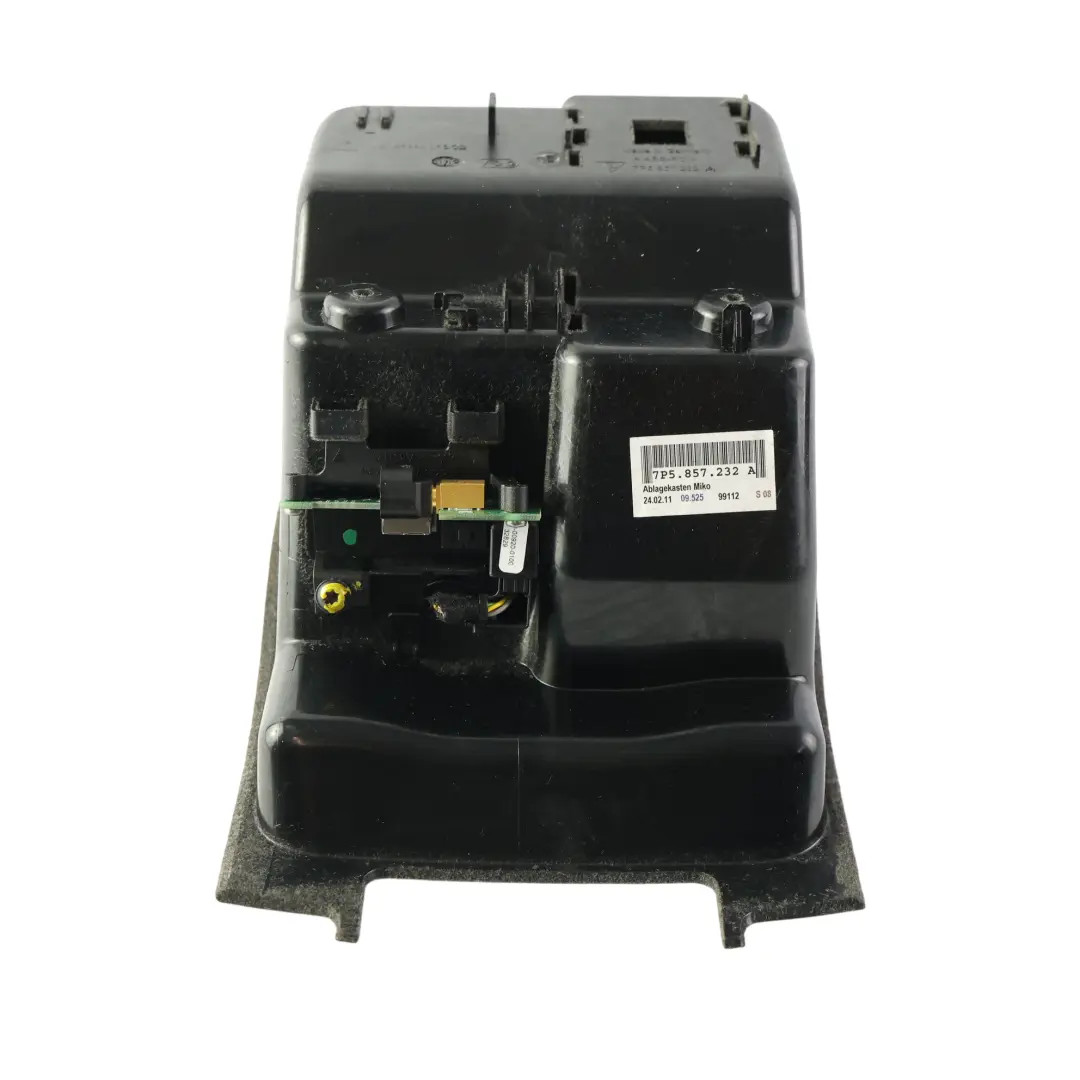 Console Centrale Rangement Boîte USB AUX pour Porsche Cayenne 92A à propos du numéro de pièce 7P5857232A Porsche Cayenne 92A Console Centrale Rangement Boîte USB AUX - SKU 7P5857232A - Numéro de pièce 7P5857232A
