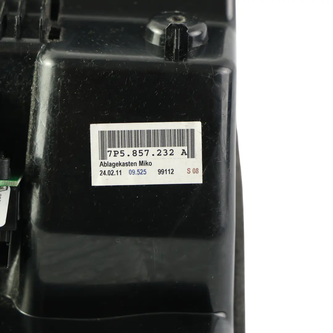Porsche Cayenne 92A Centre Console Storage Tray Box USB AUX - SKU 7P5857232A - Part number 7P5857232A