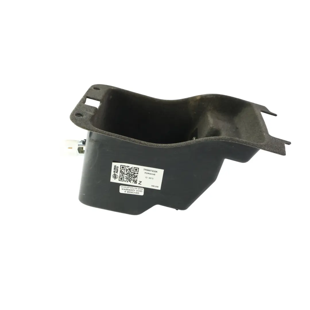Porsche Cayenne 92A Centre Console Storage Tray Box USB AUX - SKU 7P5857232A - Part number 7P5857232A
