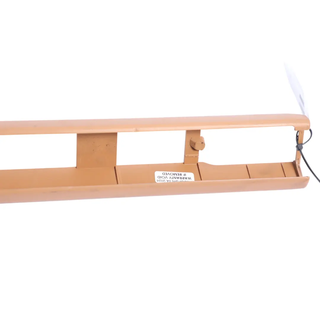 Porsche Cayenne 92A Seat Cover Rail Trim Front Right O/S Cognac - SKU 7P5881464A - Part number 7P5881464A