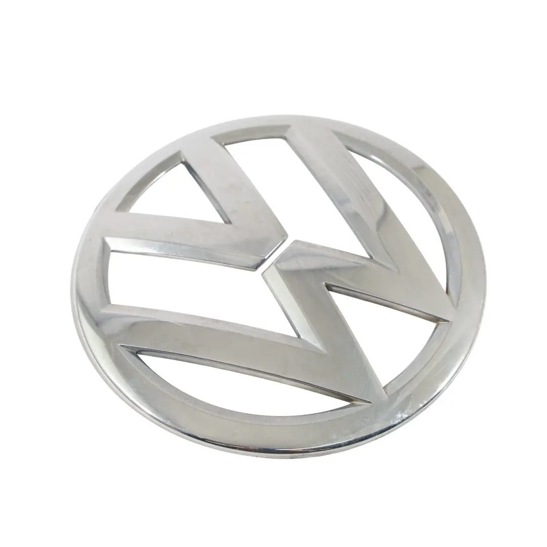 7N Front Bumper Grill Badge Emblem Chrome to Volkswagen Sharan with Part number 7P6853601A Volkswagen Sharan 7N Front Bumper Grill Badge Emblem Chrome - SKU 7P6853601A-1 - Part number 7P6853601A