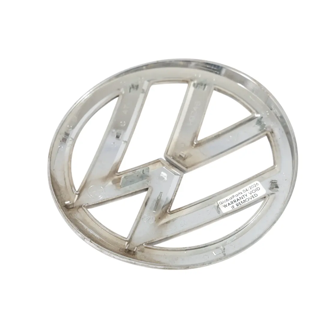 7N Emblemat Grilla Przedniego Chromowany do Volkswagen Sharan o numerze 7P6853601A Volkswagen Sharan 7N Emblemat Grilla Przedniego Chromowany - SKU 7P6853601A-1 - Numer Części 7P6853601A