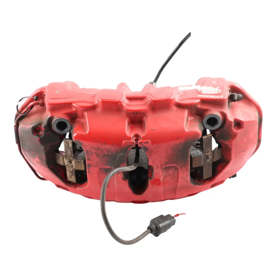 Front Brake Caliper Housing Red Left N/S to Porsche Cayenne Turbo 92A with Part number 7PP615149E Porsche Cayenne Turbo 92A Front Brake Caliper Housing Red Left N/S - SKU 7PP615149E - Part number 7PP615149E