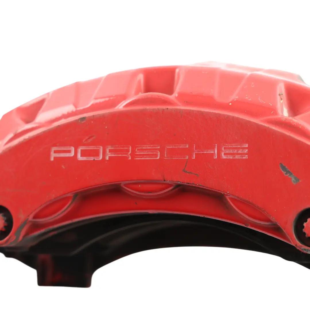 Front Brake Caliper Housing Red Left N/S to Porsche Cayenne Turbo 92A with Part number 7PP615149E Porsche Cayenne Turbo 92A Front Brake Caliper Housing Red Left N/S - SKU 7PP615149E - Part number 7PP615149E