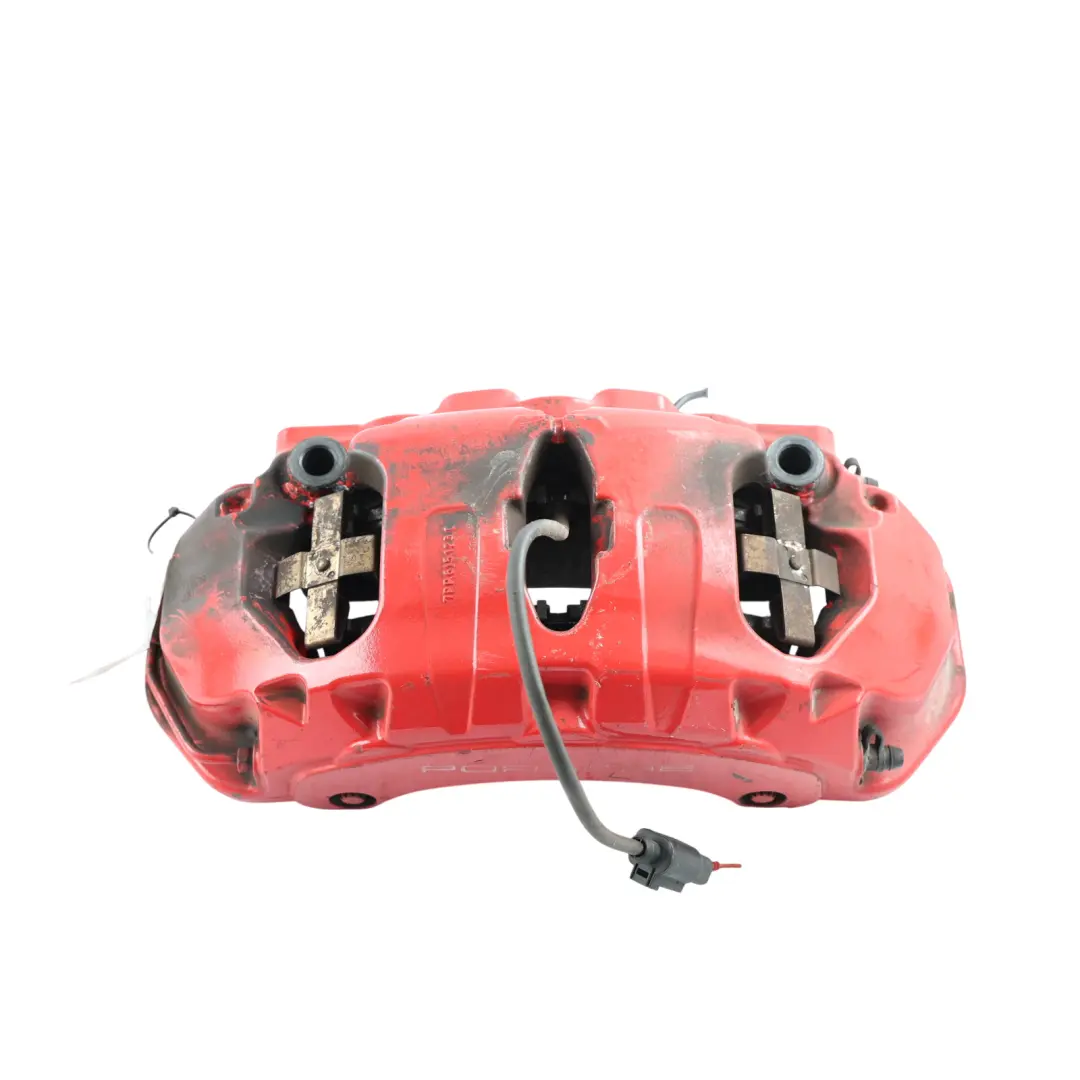 Front Brake Caliper Housing Red Left N/S to Porsche Cayenne Turbo 92A with Part number 7PP615149E Porsche Cayenne Turbo 92A Front Brake Caliper Housing Red Left N/S - SKU 7PP615149E - Part number 7PP615149E