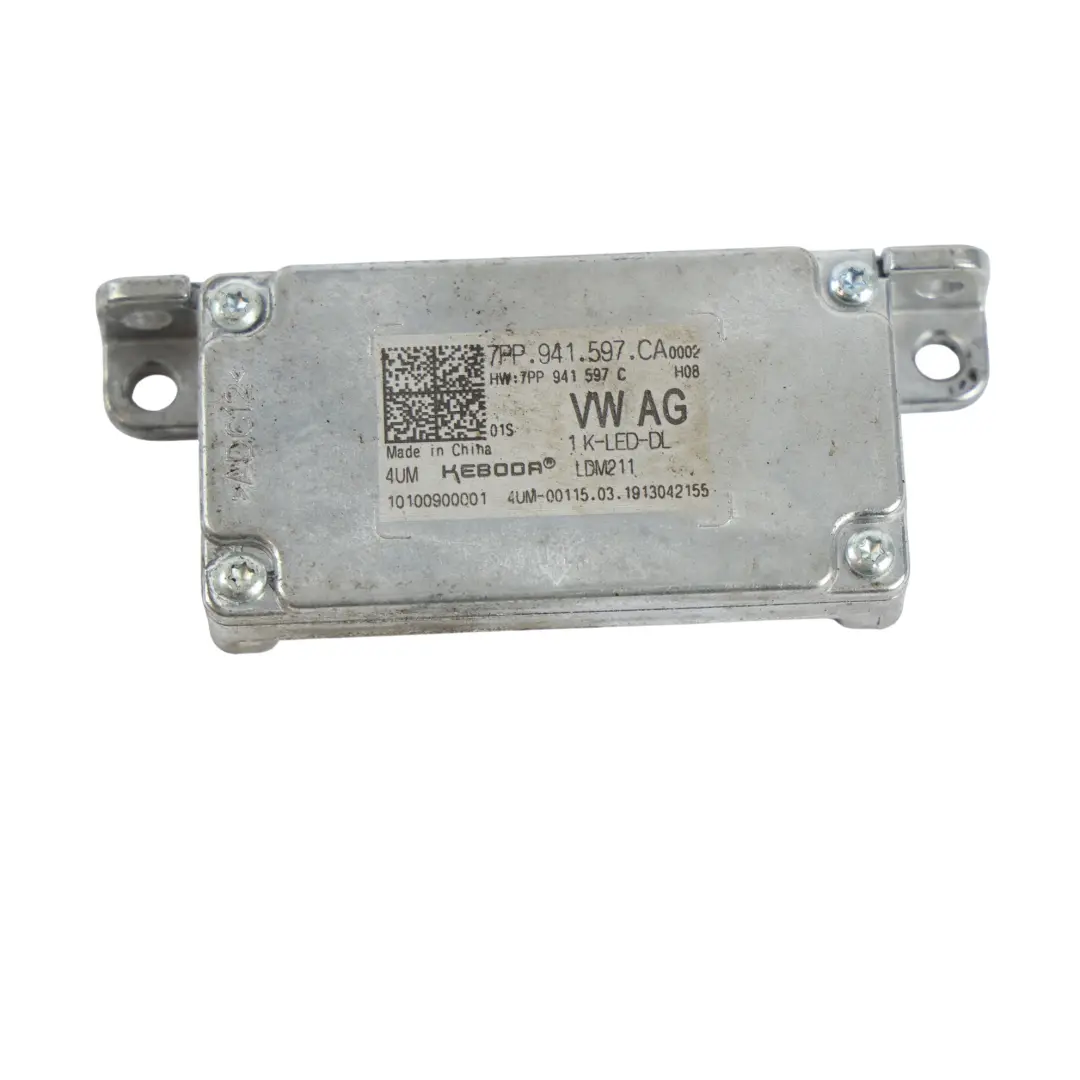 Skoda Octavia 5E Módulo Control Faro LED Balasto - SKU 7PP941597CA - Número de pieza 7PP941597CA