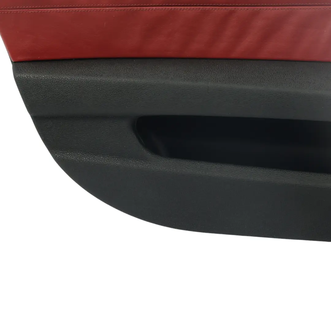 BMW Z4 E85 E86 Panneau Garniture Porte Cuir Rouge Imola Gauche - SKU 8035479 - Numéro de pièce 8035479