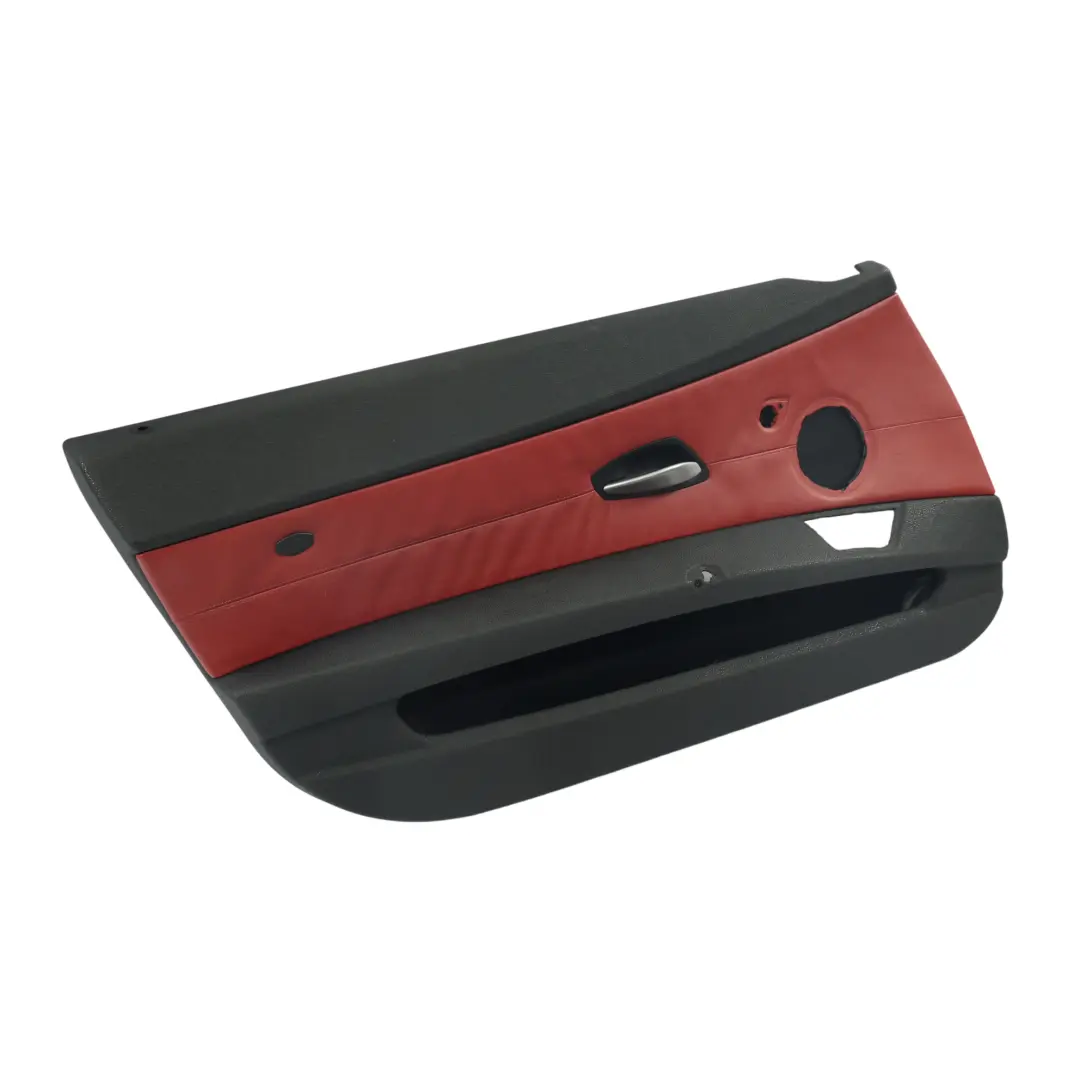 BMW Z4 E85 E86 Panneau Garniture Porte Cuir Rouge Imola Gauche - SKU 8035479 - Numéro de pièce 8035479