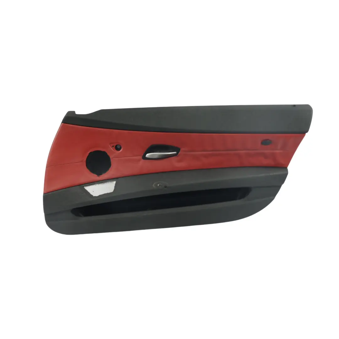 BMW Z4 E85 E86 Boczek Drzwi Skóra Czerwona Imola Red Prawa - SKU 8035480 - Numer Części 8035480