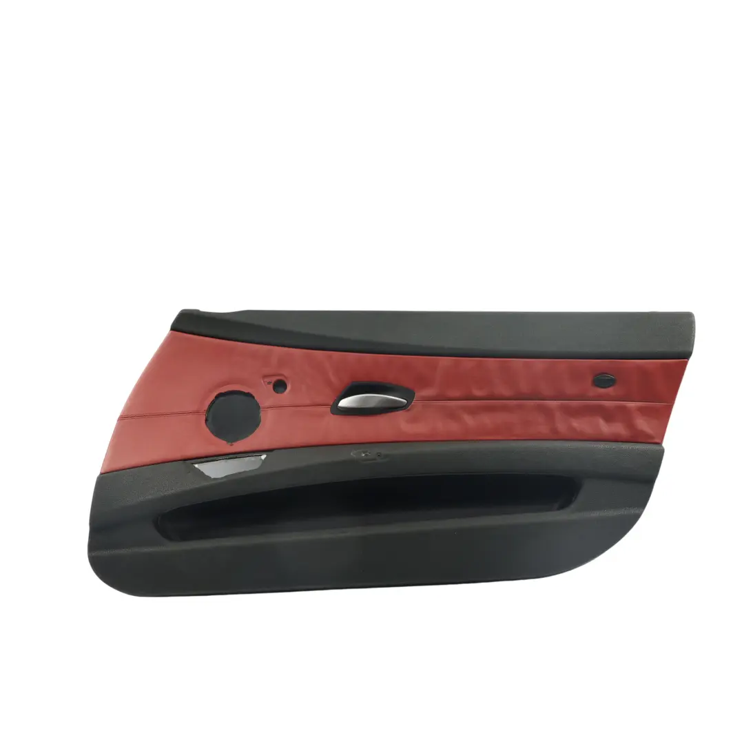 BMW Z4 E85 E86 Pannello Rivestimento Porta Pelle Rosso Imola Destro - SKU 8035480 - Numero di parte 8035480